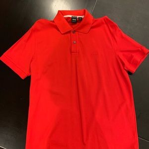 Boss Hugo Boss Red Polo Shirt Regular fit